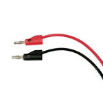 Cabo de Teste BNC para Plugue Banana Cabo de Ligação Empilhável de Fonte de Sinal