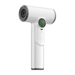 Secador de Cabelo Sem Fios com Motor de Alta Velocidade de 30.000 RPM, 100 Níveis Ajustáveis de Ar Frio/Quente, Bateria de Longa Duração de 15600mAh