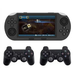 Consola de Jogos Portátil com Ecrã IPS de 4,5 polegadas 64G Com 20000 Jogos Integrados, SF3000, SF3000 com 2 Comandos