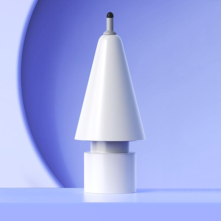 Ponta de substituição elástica macia e silenciosa para Apple Pencil 2 / 1, 4B branca, 4B transparente, 2B branca, 2B transparente, HB branca, HB transparente