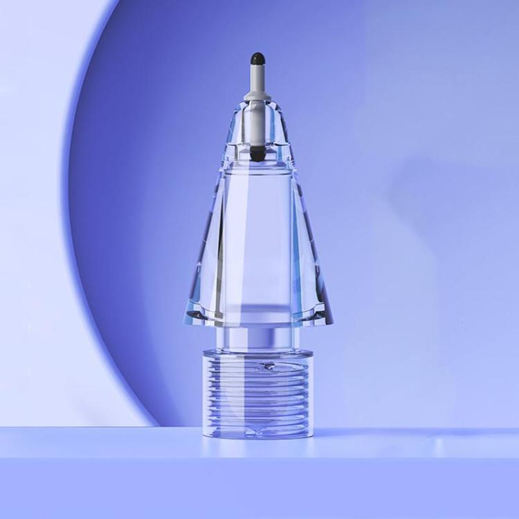 Ponta de substituição elástica macia e silenciosa para Apple Pencil 2 / 1, 4B branca, 4B transparente, 2B branca, 2B transparente, HB branca, HB transparente