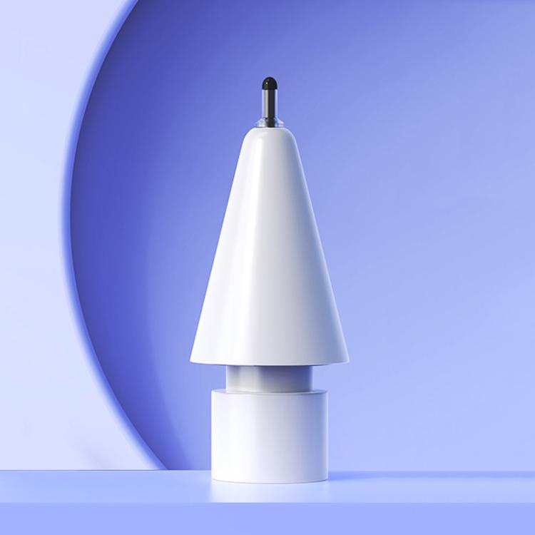Ponta de substituição elástica macia e silenciosa para Apple Pencil 2 / 1, 4B branca, 4B transparente, 2B branca, 2B transparente, HB branca, HB transparente