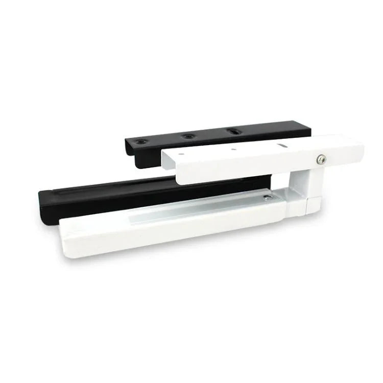 2pcs /Set Retractable Folding Microwave Oven Bracket Carbon Steel Kitchen Shelf