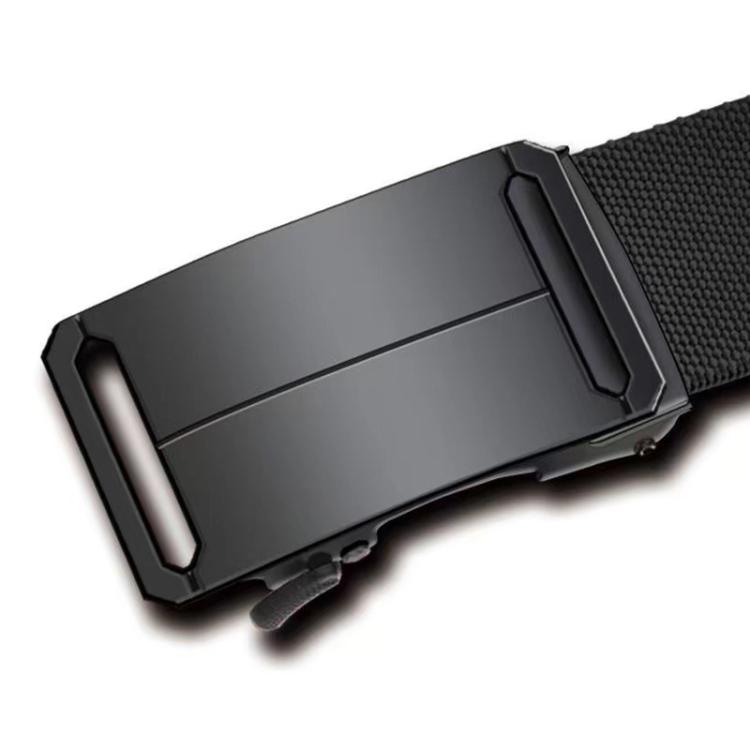 Men Outdoor Automatic Buckle Stretch Belt, 120cm