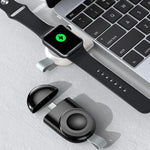 Carregador Sem Fios Magnético Portátil Tipo-C para Apple Watch 1/2/3/4/5/6/7/8/9/10/SE Carregador Inteligente Sem Fios