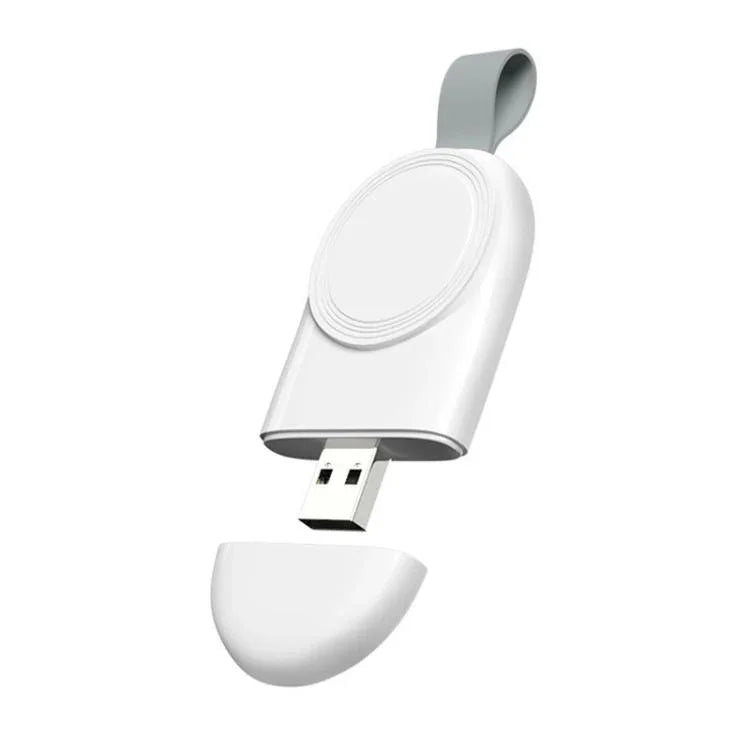 Carregador Sem Fios Magnético USB Portátil para Apple Watch 1/2/3/4/5/6/7/8/9/10/SE