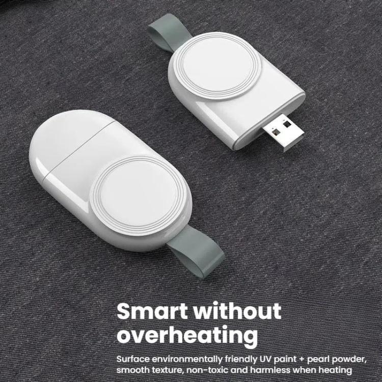 Carregador Sem Fios Magnético USB Portátil para Apple Watch 1/2/3/4/5/6/7/8/9/10/SE