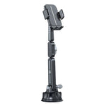Extended Car Mechanical Arm Telescopic Cell Phone Holder Car Windshield Dashboard Large Suction Cup Navigation Mount