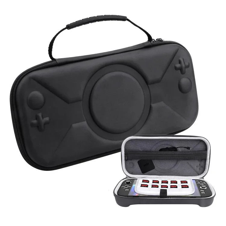 Para Nintendo Switch 2 Bolsa de Armazenamento Portátil Padrão O, Bolsa PU Preta Padrão O, Bolsa de Tecido Cinza Padrão O