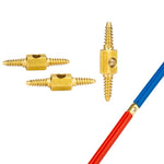 ZTTO Tubo de Cabo de Mudança de Travão para Bicicleta de Montanha e Estrada, Conector de Encaixe para Tubo de Combustível, 2pcs
