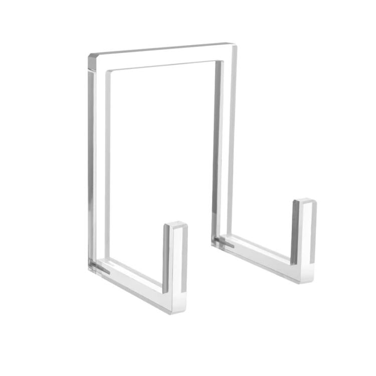 1 peça Suporte em Acrílico para Moldura de Livro ou Placa, 1 peça, 2 peças
