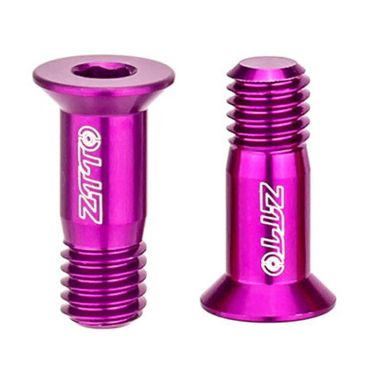 2pcs Parafusos M5 para Roda Dentada do Câmbio Traseiro para Bicicleta ZTTO Modificada para Estrada e Montanha