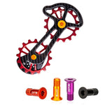 2pcs Parafusos M5 para Roda Dentada do Câmbio Traseiro para Bicicleta ZTTO Modificada para Estrada e Montanha