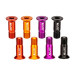 2pcs Parafusos M5 para Roda Dentada do Câmbio Traseiro para Bicicleta ZTTO Modificada para Estrada e Montanha