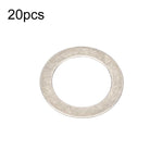 ZTTO Arruela de Aço Inoxidável para Pedal de Bicicleta, Junta de Proteção para Disco de Bicicleta de Montanha, 20pcs