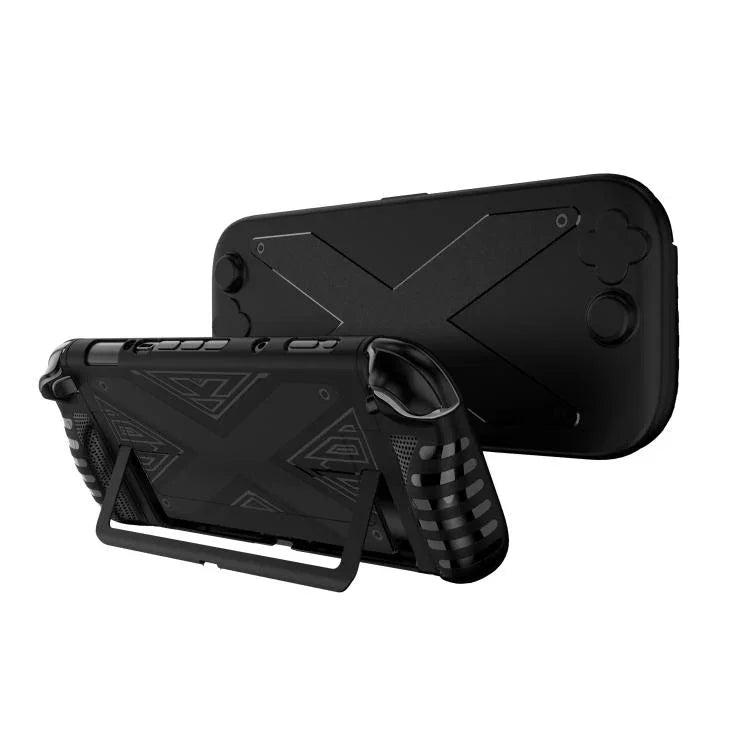 Capa Dividida PC + TPU com Conjunto de Painel para Nintendo Switch 2, Capa Protetora, Painel PC + TPU Preto, Painel PC + TPU Branco