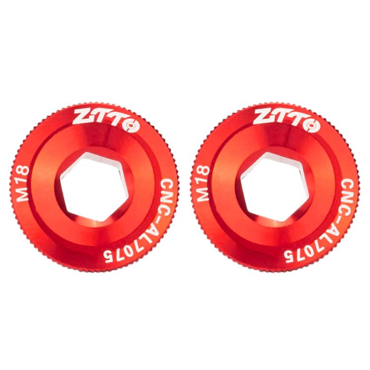 2pcs Parafusos para Tampa de Pedal de Liga de Alumínio para Bicicleta ZTTO, Parafusos para Pedal de Bicicleta de Montanha, M18 Preto, M18 Vermelho, M18 Azul, M19 Preto, M19 Vermelho, M19 Azul, M20 Preto, M20 Vermelho, M20 Azul