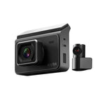 Anytek T2 PRO Gravador Oculto para Carro com Visão Noturna HD 2K de 3.0 Polegadas, Gravação Dupla Frontal e Traseira, T2 PRO