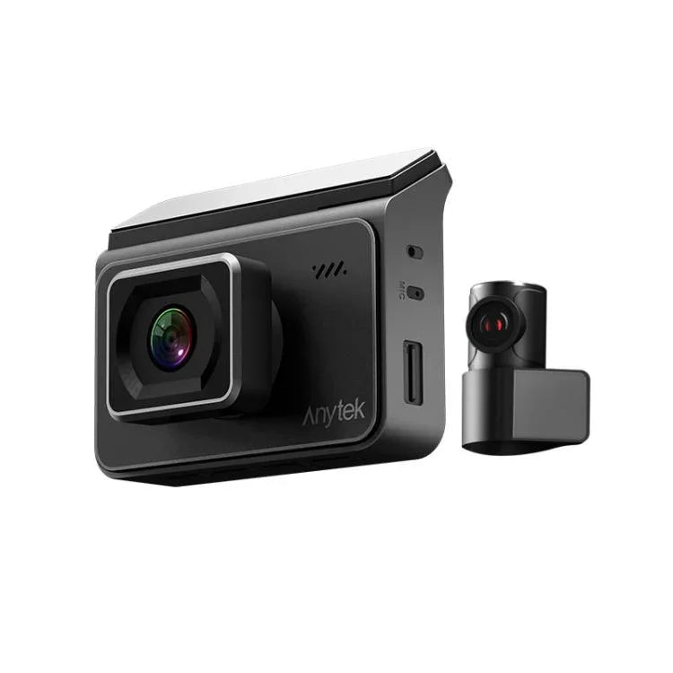 Anytek T2 PRO Gravador Oculto para Carro com Visão Noturna HD 2K de 3.0 Polegadas, Gravação Dupla Frontal e Traseira, T2 PRO