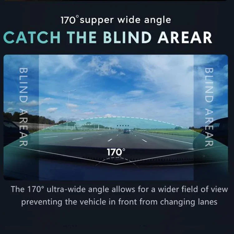 Anytek T2 PRO Gravador Oculto para Carro com Visão Noturna HD 2K de 3.0 Polegadas, Gravação Dupla Frontal e Traseira, T2 PRO