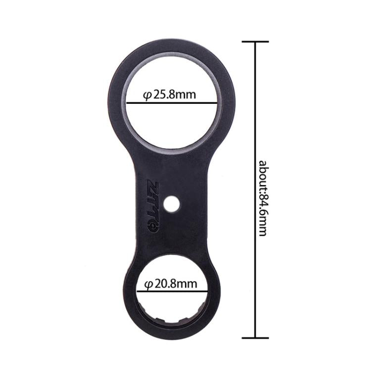 5 Peças de Chave para Tampa do Ombro da Suspensão de Bicicleta de Montanha ZTTO, Ferramenta para Remoção de Amortecedor Pneumático para Suntour XCT / XCM / XCR