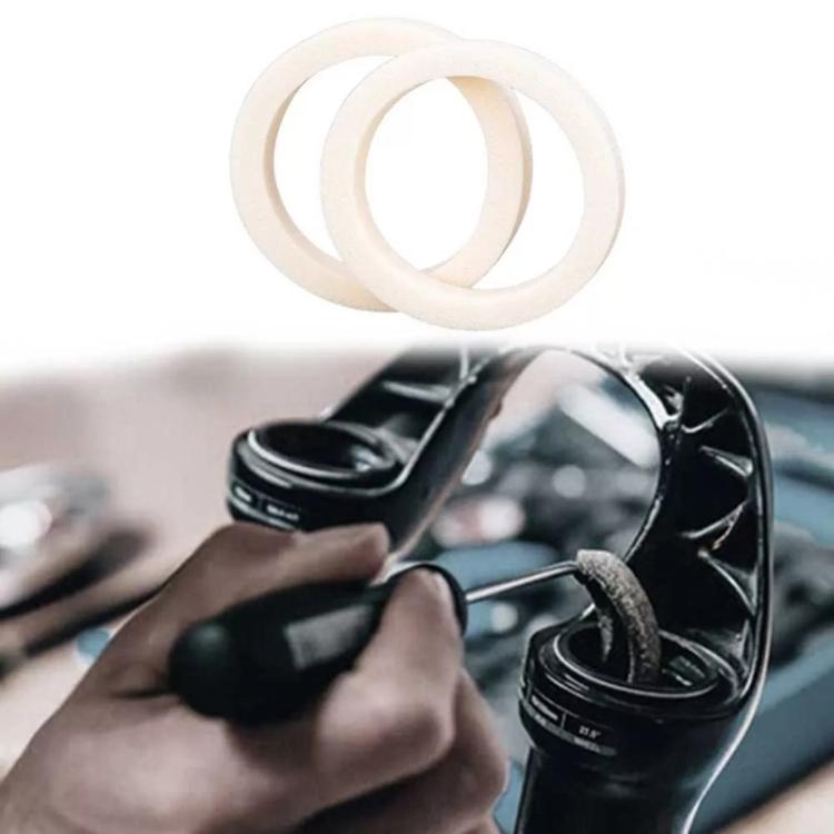 2 Pares de Anéis de Esponja Anti-Pó para Óleo de Suspensão de Bicicleta de Montanha ZTTO, Tamanhos 30mm, 32mm, 34mm, 35mm, 36mm, 38mm, 40mm