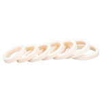 2 Pares de Anéis de Esponja Anti-Pó para Óleo de Suspensão de Bicicleta de Montanha ZTTO, Tamanhos 30mm, 32mm, 34mm, 35mm, 36mm, 38mm, 40mm