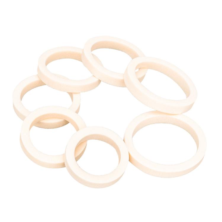 2 Pares de Anéis de Esponja Anti-Pó para Óleo de Suspensão de Bicicleta de Montanha ZTTO, Tamanhos 30mm, 32mm, 34mm, 35mm, 36mm, 38mm, 40mm