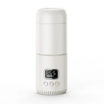 Aquecedor Portátil Sem Fios para Biberão de Bebé 400ml com Temperatura Ajustável, Termo de Viagem, Carregamento Rápido Tipo-C, CT01 10000 mAh, CT01 18000 mAh