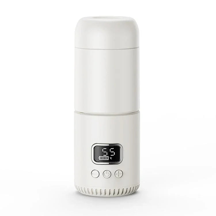 Aquecedor Portátil Sem Fios para Biberão de Bebé 400ml com Temperatura Ajustável, Termo de Viagem, Carregamento Rápido Tipo-C, CT01 10000 mAh, CT01 18000 mAh