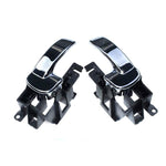 For Nissan Pathfinder Car Left and Right Chrome Interior Door Handles, Left 80671-4X02B, Right 80670-4X02B