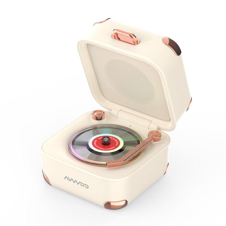 Coluna Bluetooth Retro Gramofone Mini Colorida AVWOO A17