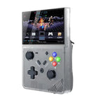 Consola de Jogos Portátil R43 Pro com Ecrã 4.3 polegadas 4K HD, Preto Translúcido 64G, Cinzento 64G, Preto Translúcido 128G, Cinzento 128G