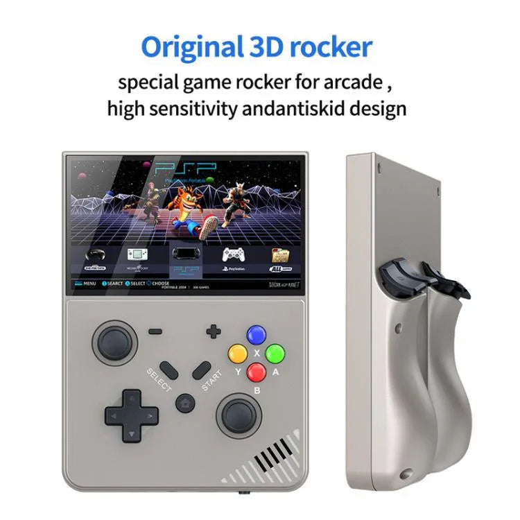 Consola de Jogos Portátil R43 Pro com Ecrã 4.3 polegadas 4K HD, Preto Translúcido 64G, Cinzento 64G, Preto Translúcido 128G, Cinzento 128G