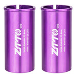 2pcs ZTTO Capa Redutora de Conversão para Canote de Selim de Bicicleta, 25,4-27,2mm 001, 27,2-28,6mm 003, 27,2-30,4mm 004, 27,2-30,8mm 005, 27,2-31,6mm 006, 27,2-33,9mm 007, 31,8-34,9mm 008, 30,9-31,6mm 009, 25,4-30,9mm 010, 25,4-31,6mm 011, 27,2-30mm 012