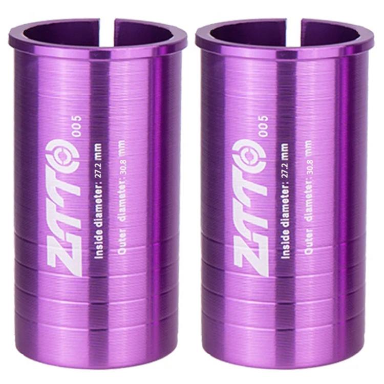 2pcs ZTTO Capa Redutora de Conversão para Canote de Selim de Bicicleta, 25,4-27,2mm 001, 27,2-28,6mm 003, 27,2-30,4mm 004, 27,2-30,8mm 005, 27,2-31,6mm 006, 27,2-33,9mm 007, 31,8-34,9mm 008, 30,9-31,6mm 009, 25,4-30,9mm 010, 25,4-31,6mm 011, 27,2-30mm 012