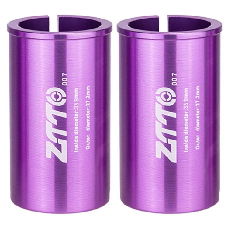 2pcs ZTTO Capa Redutora de Conversão para Canote de Selim de Bicicleta, 25,4-27,2mm 001, 27,2-28,6mm 003, 27,2-30,4mm 004, 27,2-30,8mm 005, 27,2-31,6mm 006, 27,2-33,9mm 007, 31,8-34,9mm 008, 30,9-31,6mm 009, 25,4-30,9mm 010, 25,4-31,6mm 011, 27,2-30mm 012