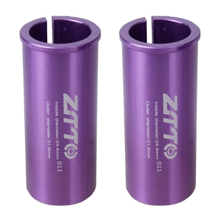 2pcs ZTTO Capa Redutora de Conversão para Canote de Selim de Bicicleta, 25,4-27,2mm 001, 27,2-28,6mm 003, 27,2-30,4mm 004, 27,2-30,8mm 005, 27,2-31,6mm 006, 27,2-33,9mm 007, 31,8-34,9mm 008, 30,9-31,6mm 009, 25,4-30,9mm 010, 25,4-31,6mm 011, 27,2-30mm 012