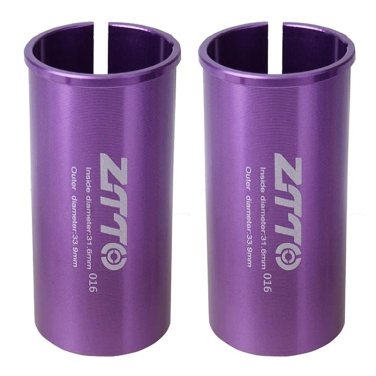 2pcs ZTTO Capa Redutora de Conversão para Canote de Selim de Bicicleta, 25,4-27,2mm 001, 27,2-28,6mm 003, 27,2-30,4mm 004, 27,2-30,8mm 005, 27,2-31,6mm 006, 27,2-33,9mm 007, 31,8-34,9mm 008, 30,9-31,6mm 009, 25,4-30,9mm 010, 25,4-31,6mm 011, 27,2-30mm 012