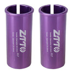 2pcs ZTTO Capa Redutora de Conversão para Canote de Selim de Bicicleta, 25,4-27,2mm 001, 27,2-28,6mm 003, 27,2-30,4mm 004, 27,2-30,8mm 005, 27,2-31,6mm 006, 27,2-33,9mm 007, 31,8-34,9mm 008, 30,9-31,6mm 009, 25,4-30,9mm 010, 25,4-31,6mm 011, 27,2-30mm 012