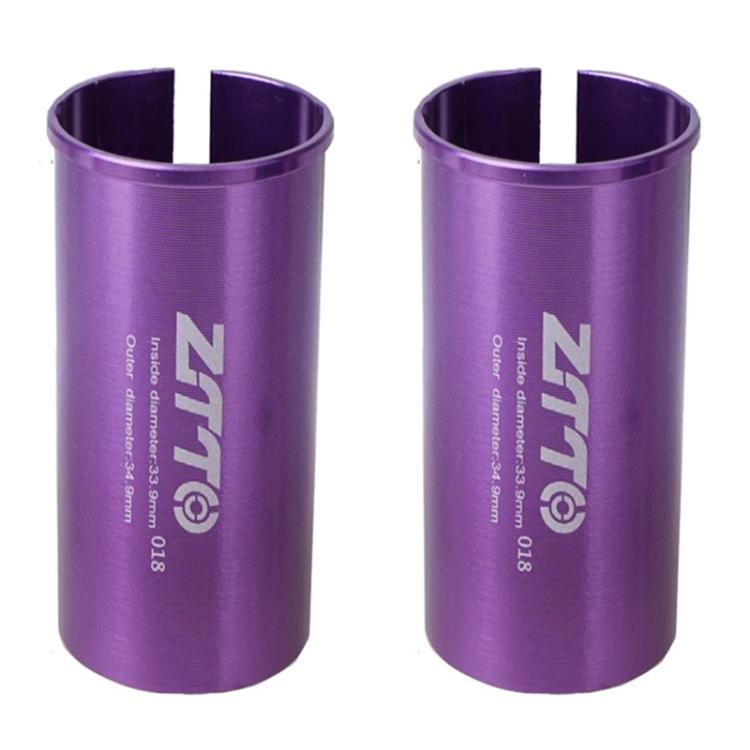 2pcs ZTTO Capa Redutora de Conversão para Canote de Selim de Bicicleta, 25,4-27,2mm 001, 27,2-28,6mm 003, 27,2-30,4mm 004, 27,2-30,8mm 005, 27,2-31,6mm 006, 27,2-33,9mm 007, 31,8-34,9mm 008, 30,9-31,6mm 009, 25,4-30,9mm 010, 25,4-31,6mm 011, 27,2-30mm 012