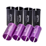 2pcs ZTTO Capa Redutora de Conversão para Canote de Selim de Bicicleta, 25,4-27,2mm 001, 27,2-28,6mm 003, 27,2-30,4mm 004, 27,2-30,8mm 005, 27,2-31,6mm 006, 27,2-33,9mm 007, 31,8-34,9mm 008, 30,9-31,6mm 009, 25,4-30,9mm 010, 25,4-31,6mm 011, 27,2-30mm 012