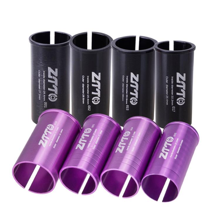 2pcs ZTTO Capa Redutora de Conversão para Canote de Selim de Bicicleta, 25,4-27,2mm 001, 27,2-28,6mm 003, 27,2-30,4mm 004, 27,2-30,8mm 005, 27,2-31,6mm 006, 27,2-33,9mm 007, 31,8-34,9mm 008, 30,9-31,6mm 009, 25,4-30,9mm 010, 25,4-31,6mm 011, 27,2-30mm 012
