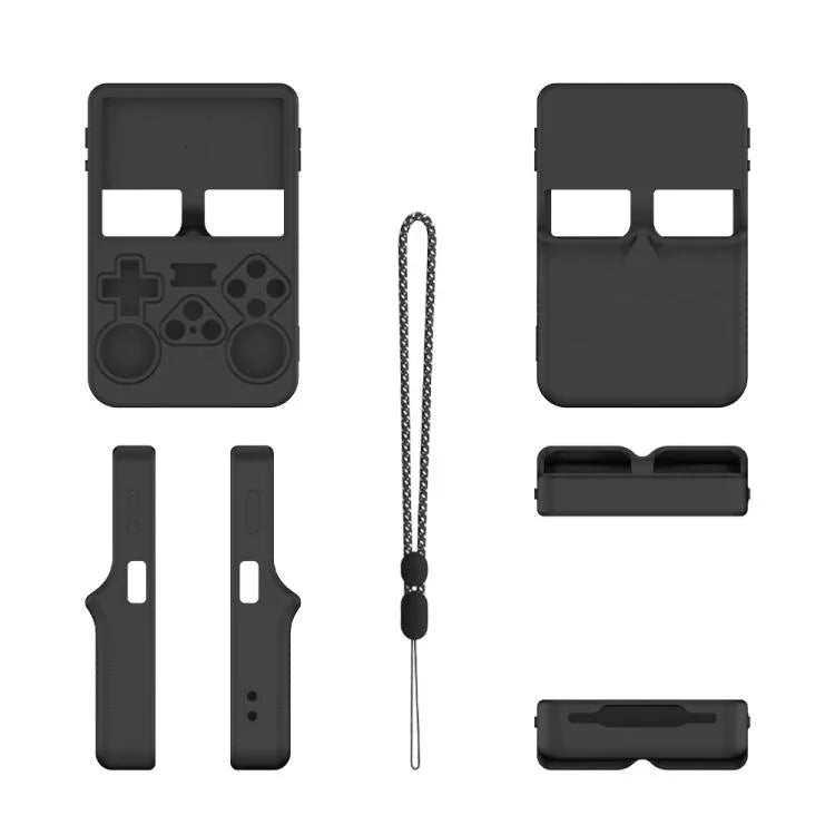 Capa Protetora de Silicone à Prova de Poeira para Consolas de Jogos Portáteis ANBERNIC R36S