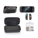 DOBE TNS-5112 Para Switch 2 10 Em 1 Bolsa de Armazenamento para Host + Caixa de Cristal + Filme Temperado + Conjunto de Proteção para Botões Analógicos