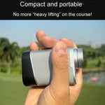 Medidor de Distância de Bolso de Golfe Mini Magnético Compensado para Inclinação PGM JQ018 1200 Jardas