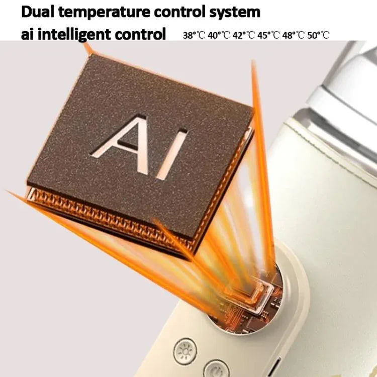 Aquecedor Sem Fios para Biberão de Bebé 18W com 6 Definições de Temperatura Ajustável, Capa Térmica para Leite Materno e Fórmula, 6000mAh, 8000mAh, 10000mAh