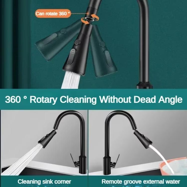 Extensor Universal para Torneira de Cozinha, Conector de Pia com Bico Giratório e Protetor Anti-Respingo