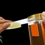 Filme de Vedação para Latas de Alimentos em PVC Transparente e Sem Emendas, Fitas de 15mm x 20m, 15mm x 66m, 18mm x 66m, 20mm x 66m, 25mm x 66m, 15mm x 100m, 25mm x 100m, 18mm x 100m, 20mm x 100m