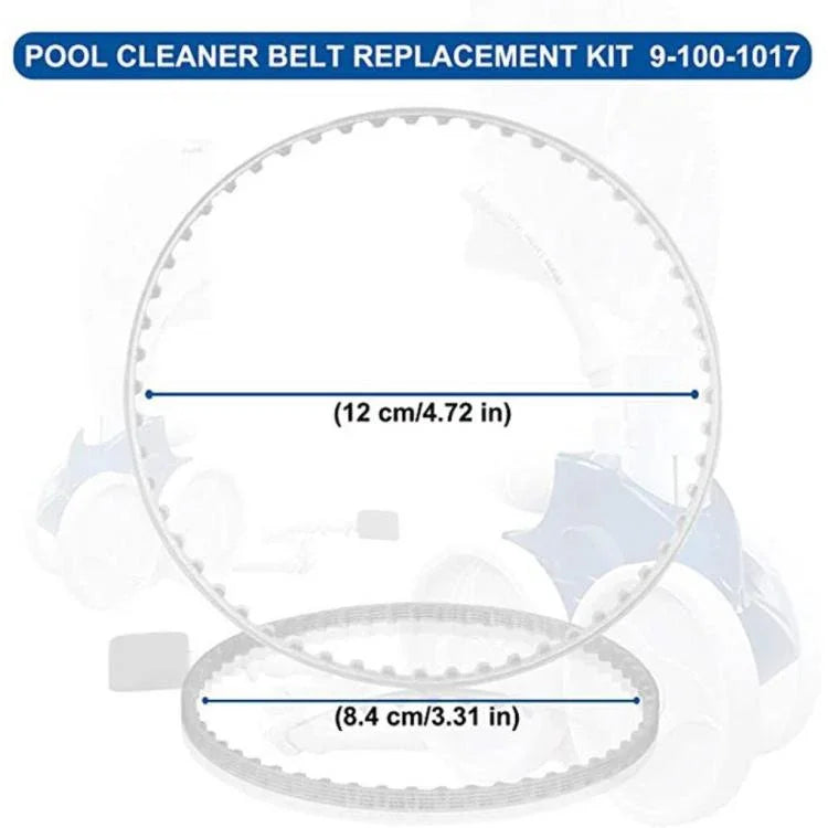2pcs /Pacote Correia de Transmissão 9-100-1017 Para Peças de Substituição dos Limpadores de Piscina Polaris 360 & 380, 9-100-1017